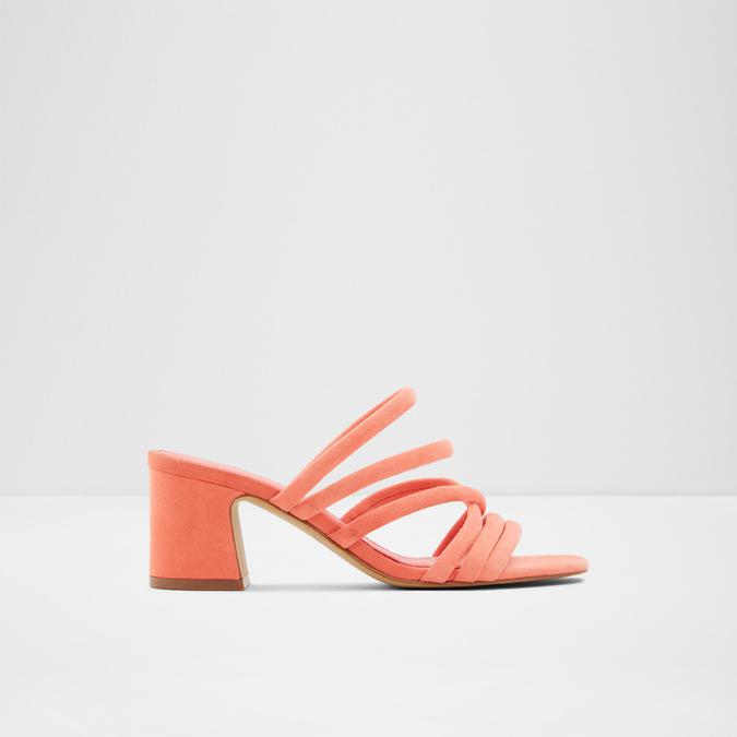 Atlanta Women's Orange Block Heel Sandal image number 0