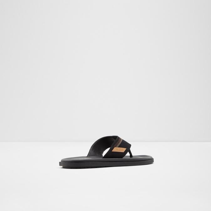 Colvestone Men's Black Thong Sandals