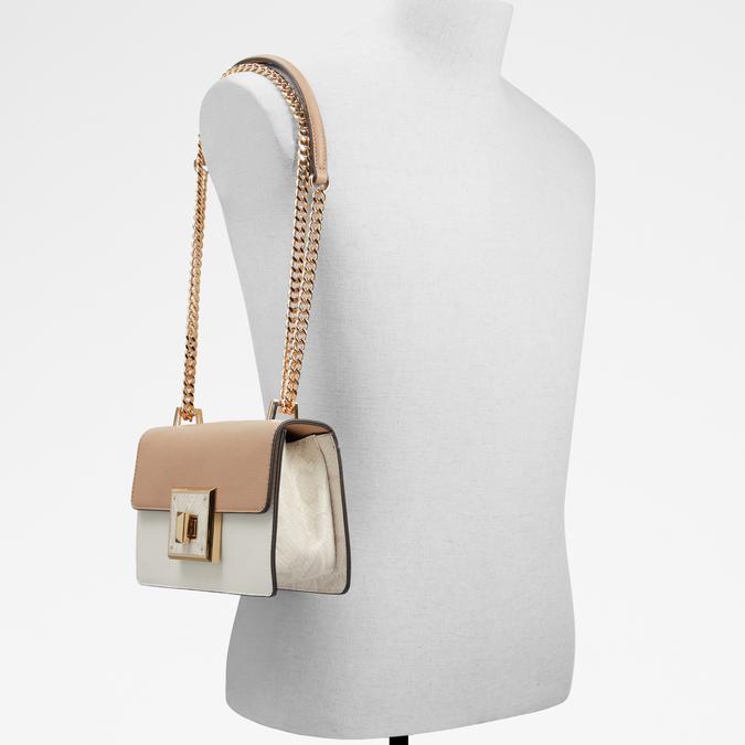 Nanaeldenn Women's White Cross Body image number 4