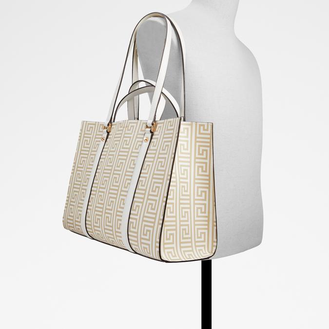 Ninetonine Women's White Satchel image number 3