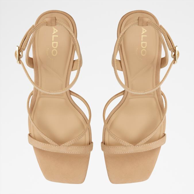 STELLARE Beige Women Heels image number 5