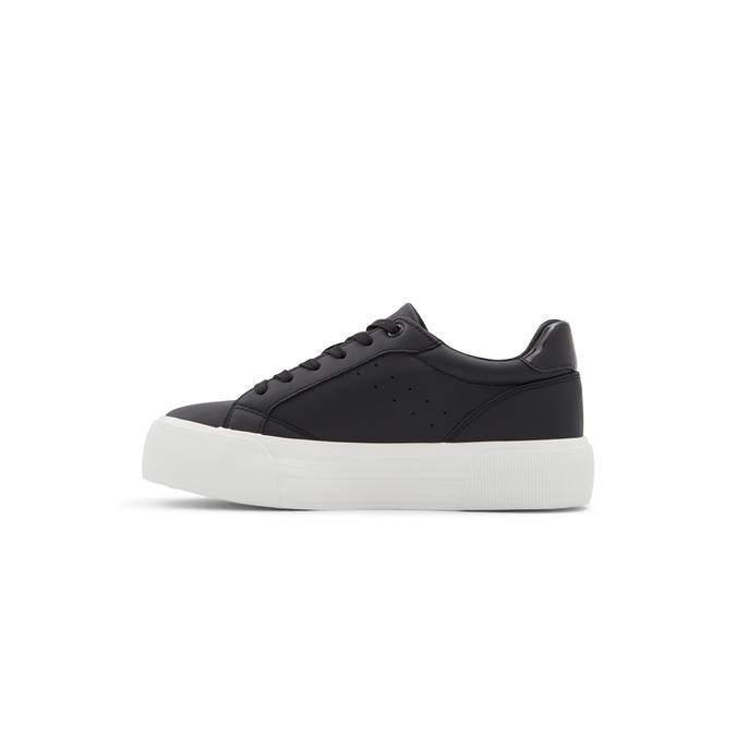 Feeona Women's Black Sneakers image number 3