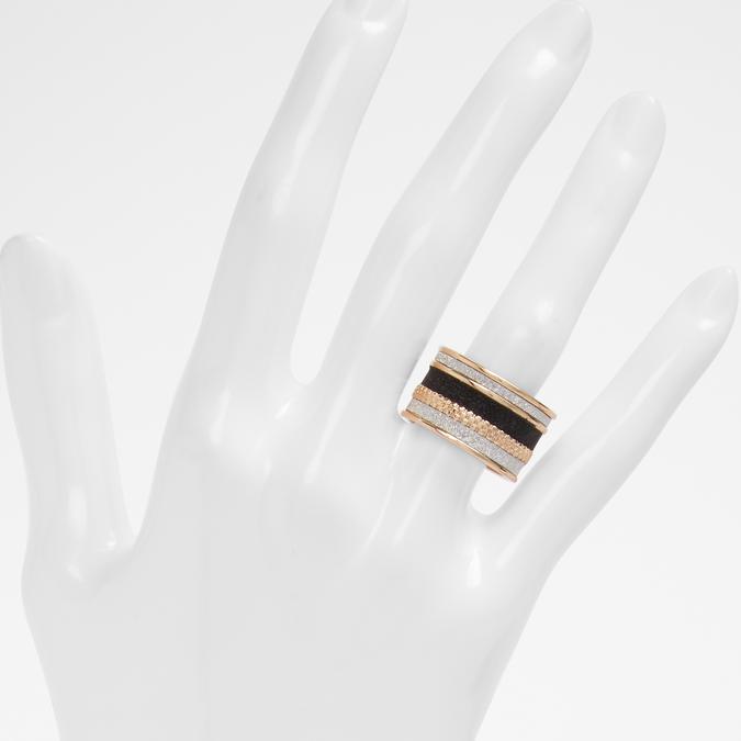 Aradori Women's Metallic Multi Rings