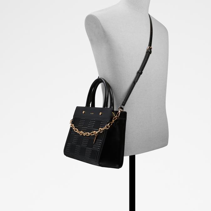 Pallety Women's Black Satchel image number 3