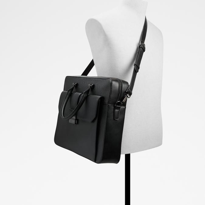 Vermon Men's Black Laptop Bag image number 3