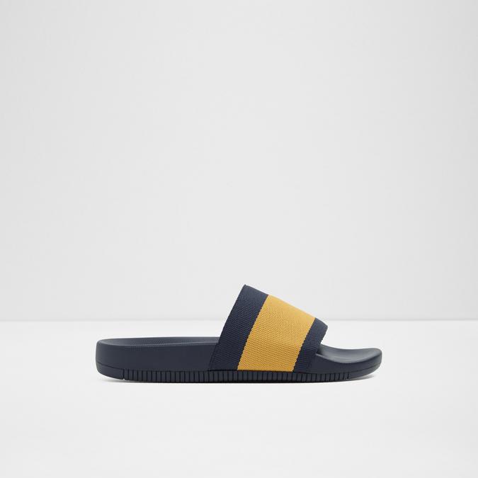 Ulzia Men's Navy Single Strap Sandals image number 2