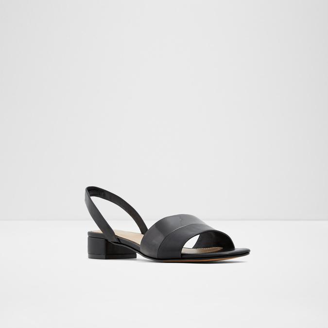 Candy Women's Black Flat Sandals image number 3