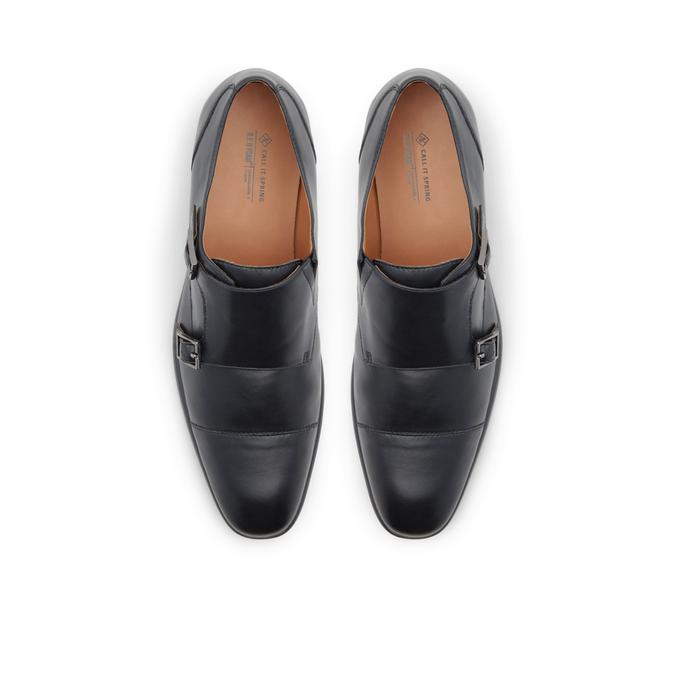 Deschain Men's Black Monk Strap image number 1