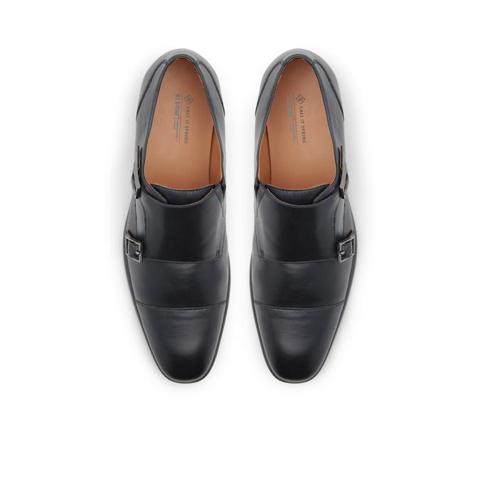 Deschain Men's Black Monk Strap image number 1