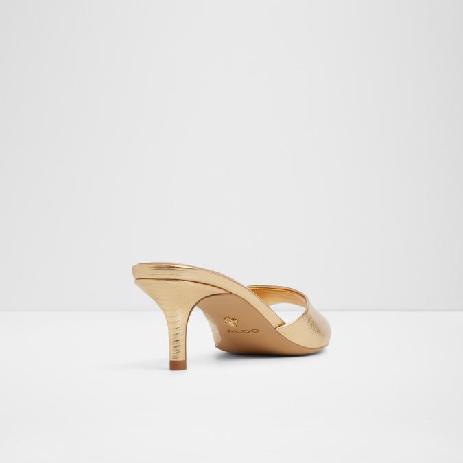 Benalden-In Women's Gold Dress Sandals image number 2