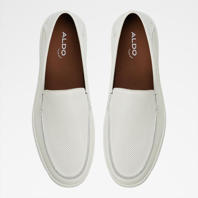 Arlowa-In Men's White Moccasins