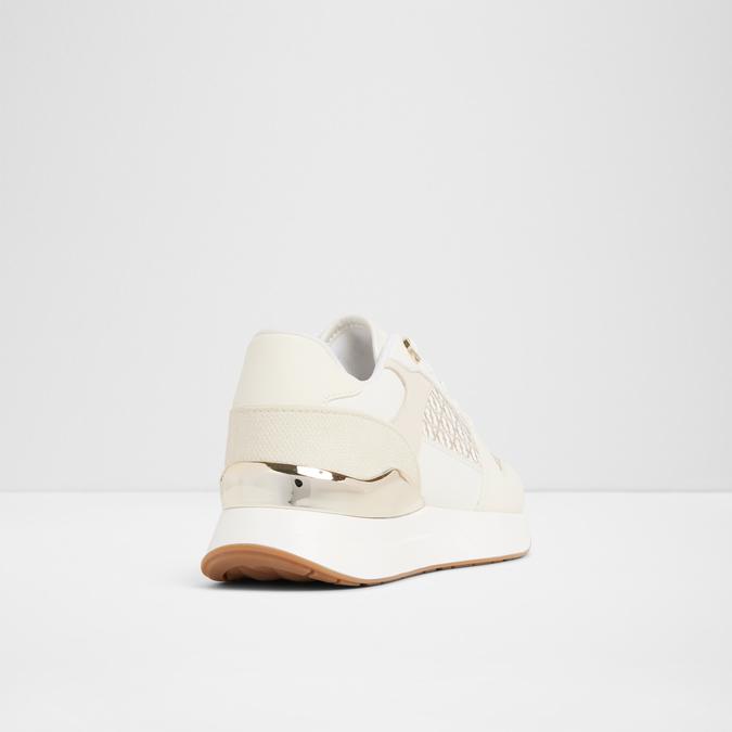 Gumtreea-In Women's Beige Sneaker Wedges image number 2