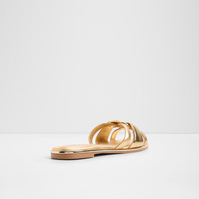 YESENIA-IN GOLD Women Flat Sandals