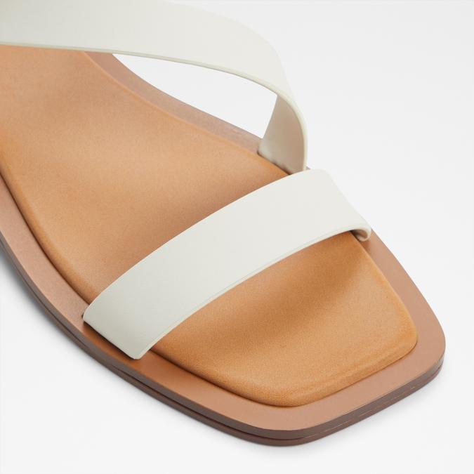 Grugar-In Women's White Flat Sandals image number 5