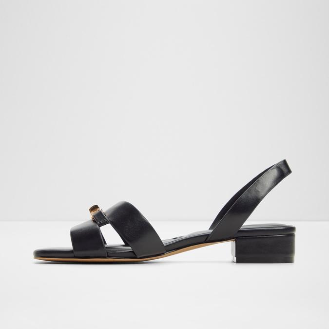 JAVAMINA-IN BLACK Women Block Heel Sandals image number 2