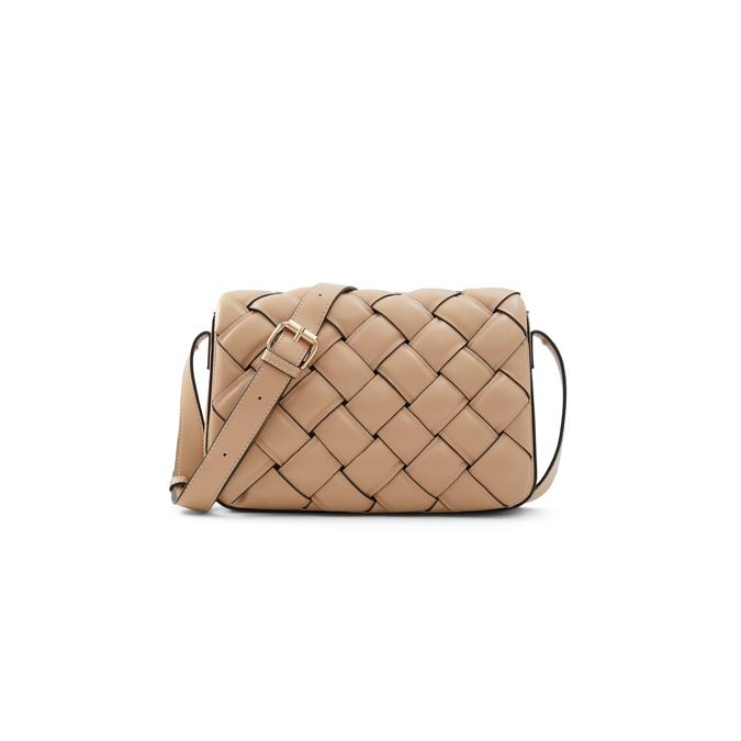 Crisscross Women's Beige Cross Body