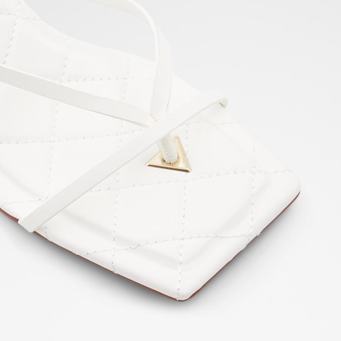 Loni Women's White Dress Sandals image number 5