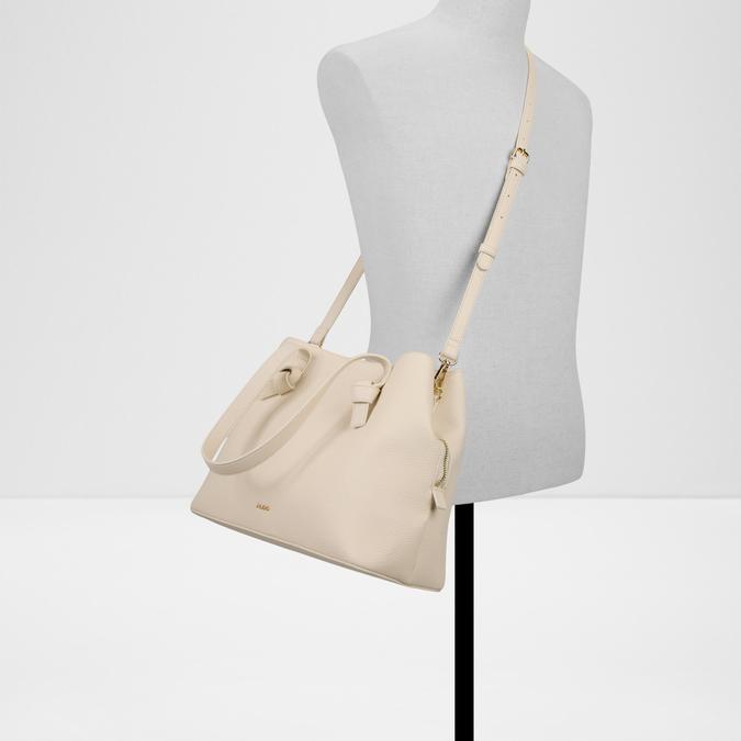 ADWOHAWAN Beige Women Satchel image number 3