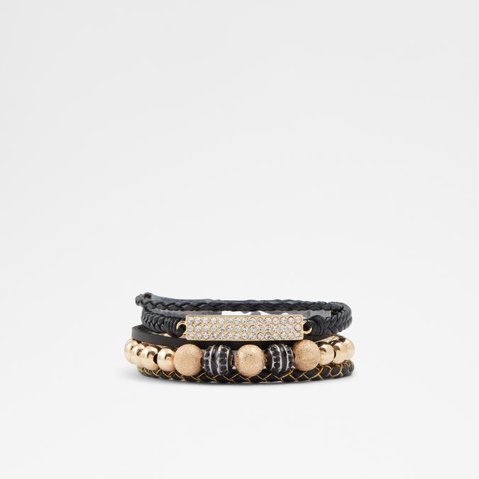 Fraredon Men's Black On Gold Bracelet
