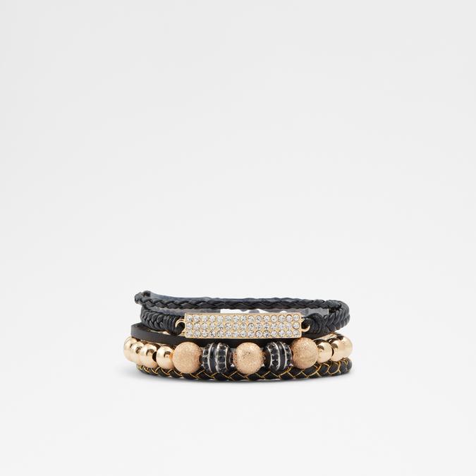 Fraredon Men's Black On Gold Bracelet image number 0