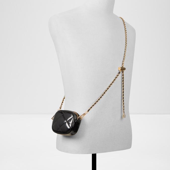  ROSAVIEMINI BLACK Women Wallet On A Chain image number 3