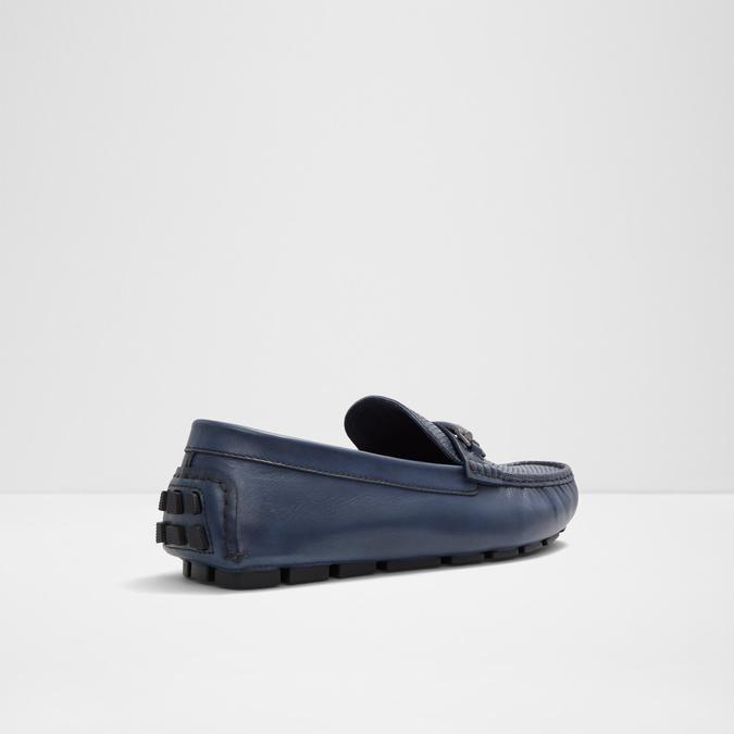 Cairns Men's Navy Moccasins image number 2