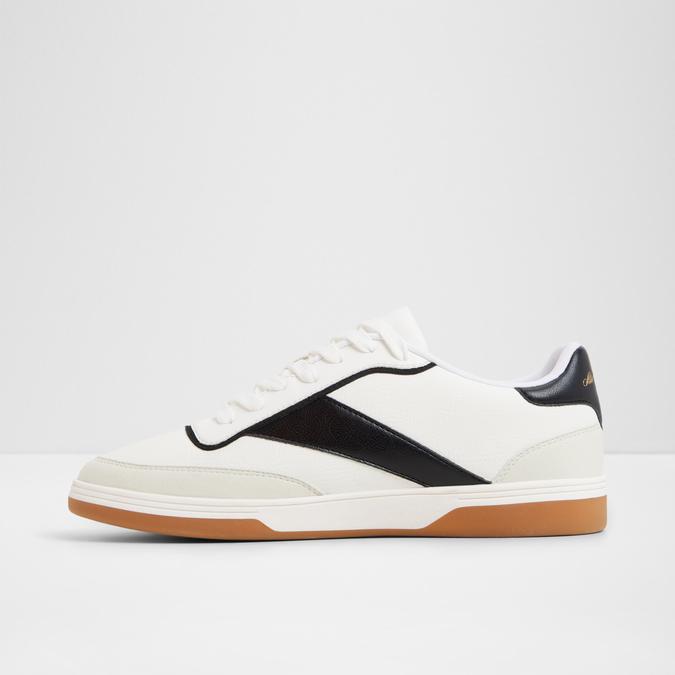 Ashwina-In Men's White Low Top Sneakers image number 3