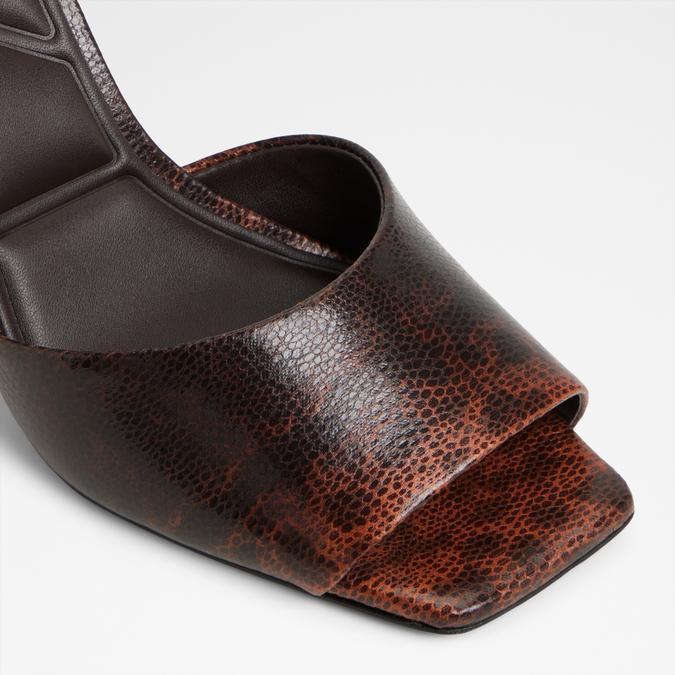 Kaiasien-In Women's Brown Dress Sandals image number 5