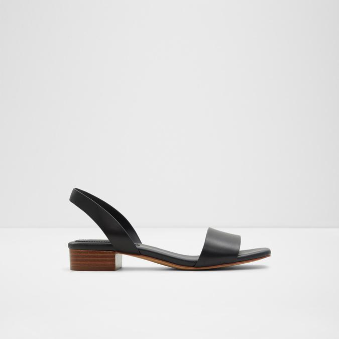 Dorenna Women's Black Flat Sandals image number 0