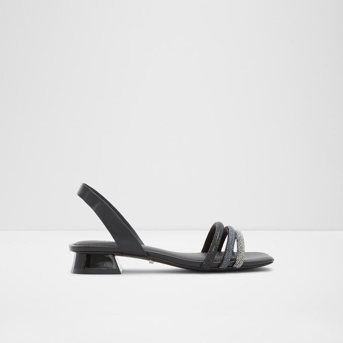 Valenarel Women's Black Block Heel Sandal