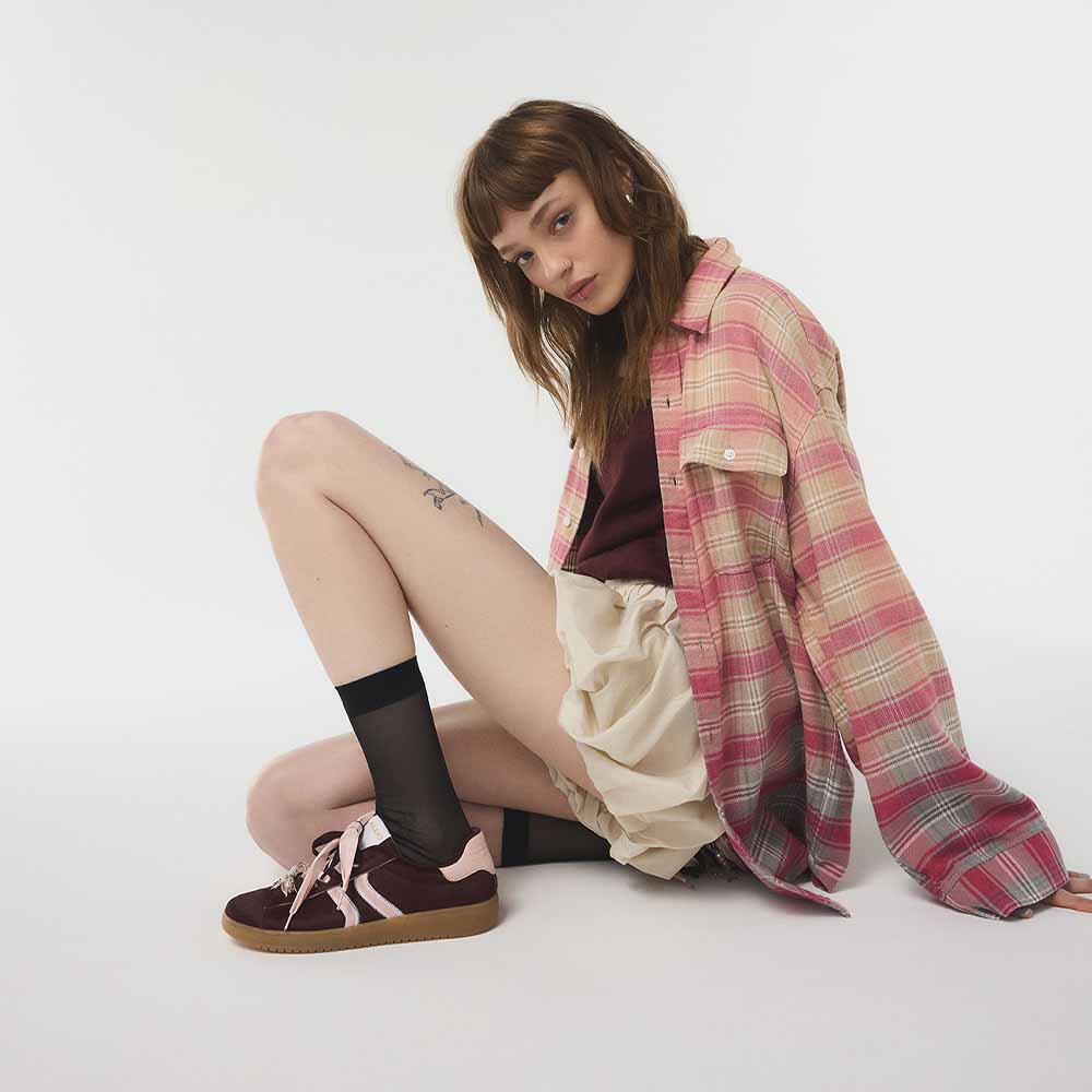Chicsneaker-In Women's Bordo Athletics