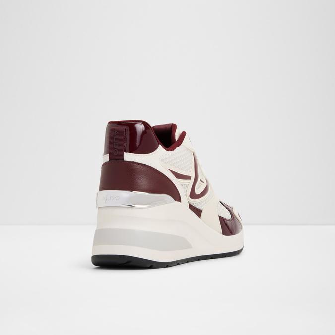 Brejosa-In Women's White Sneaker Wedges image number 2