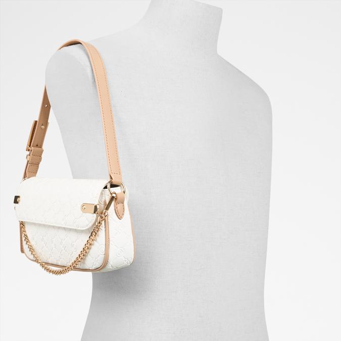 Umaulian Women's White Shoulder Bag image number 4