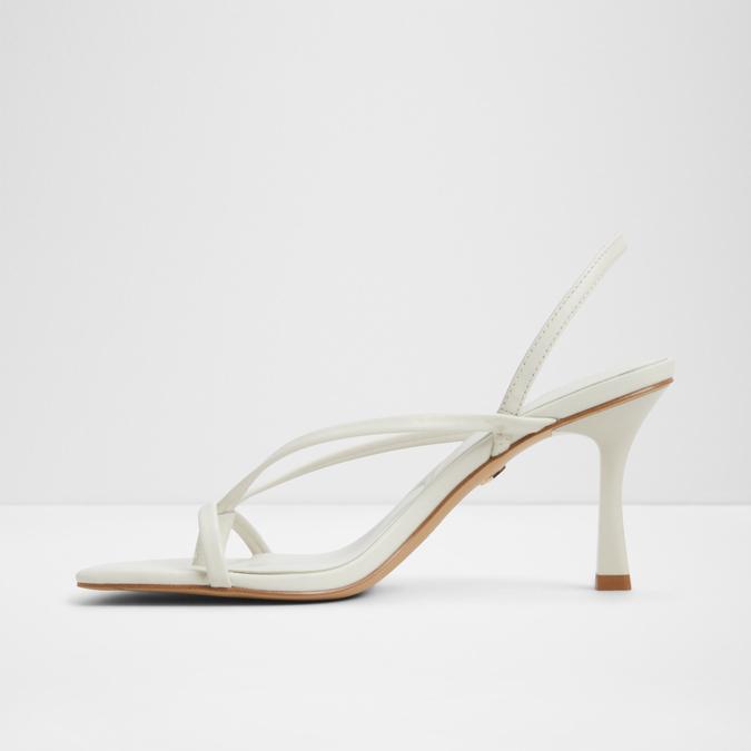 RIVA White Women Heels image number 2