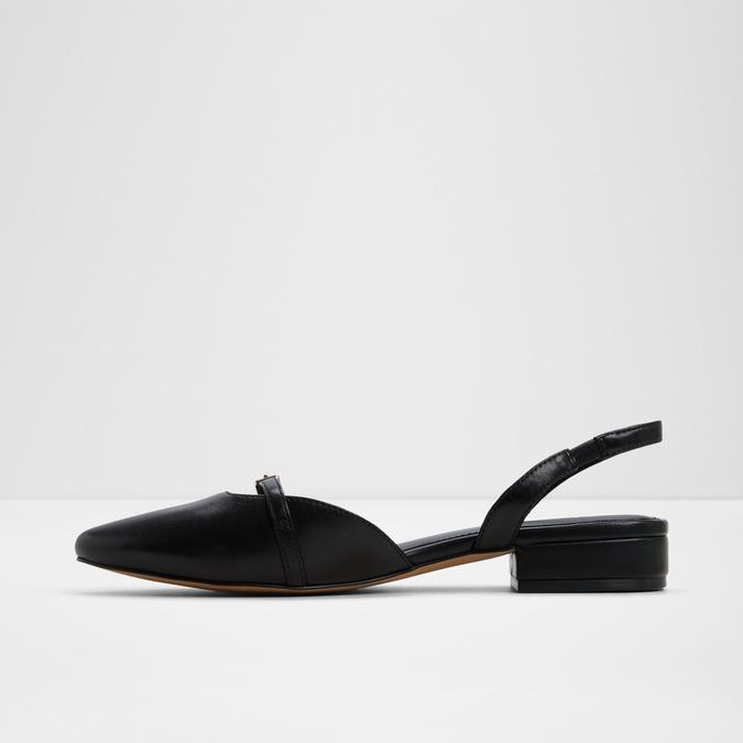 Flintstone-In Women's Black Block Heel Shoes image number 3