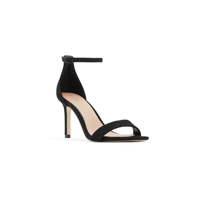 Ella Women's Black Heeled Sandals image number 3
