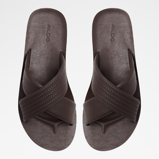 Stmock-In Men's Brown Strap Sandals image number 1
