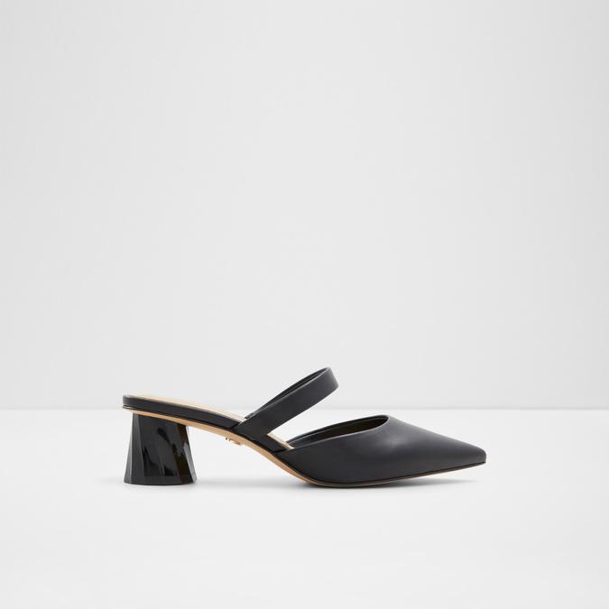 Kinski Women's Black Block Heel Shoes