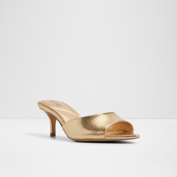Benalden-In Women's Gold Dress Sandals image number 4