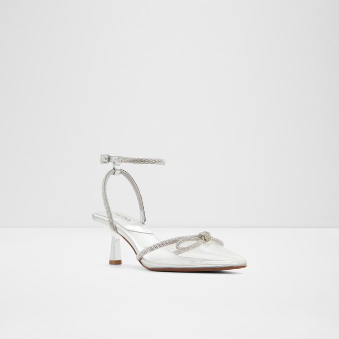 Papiona Women's Silver Pumps image number 5