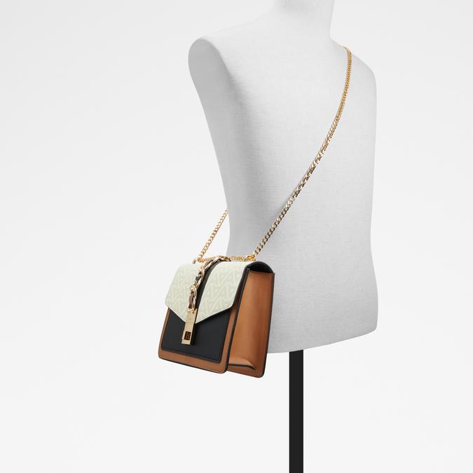 Rhaonwan Women's White Cross Body image number 3