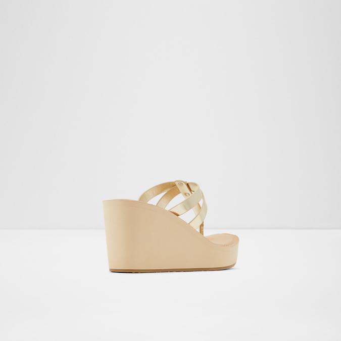 Dina Women's Gold Sandals image number 1