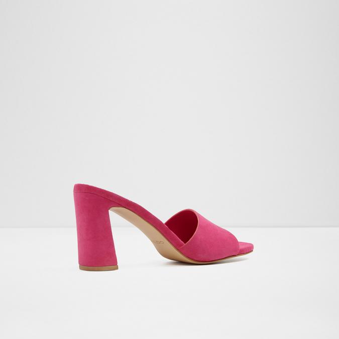 Gwurka Women's Dark Pink Block Heel Sandal image number 2