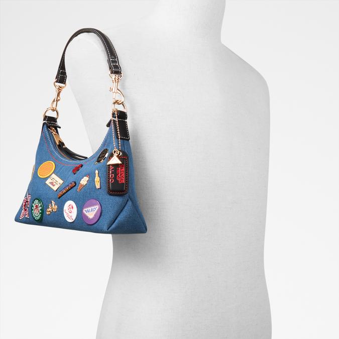 Cityofhawkins Women's Blue Shoulder Bag image number 5