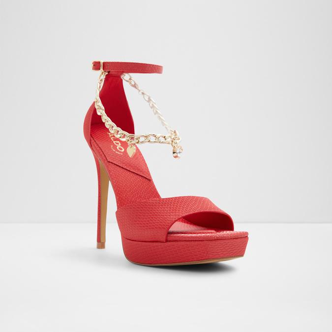 Prisilla Women's Red Dress Sandals image number 3