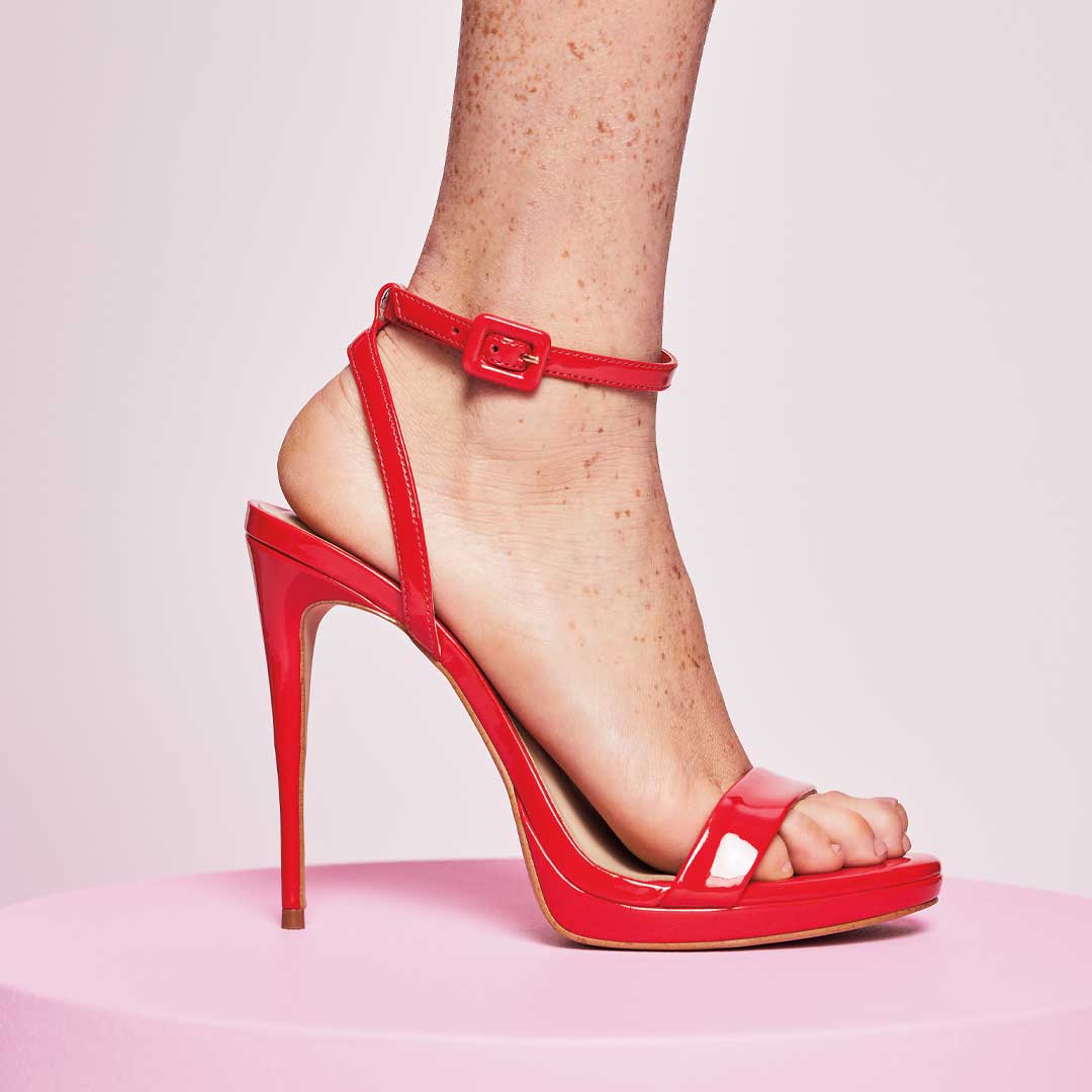 RAMSY RED Rhinestone Heels | Women's Heels – Betsey Johnson