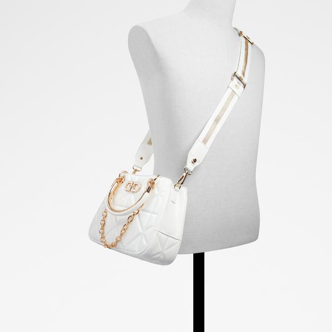 Nanacelia Women's White Satchel image number 3