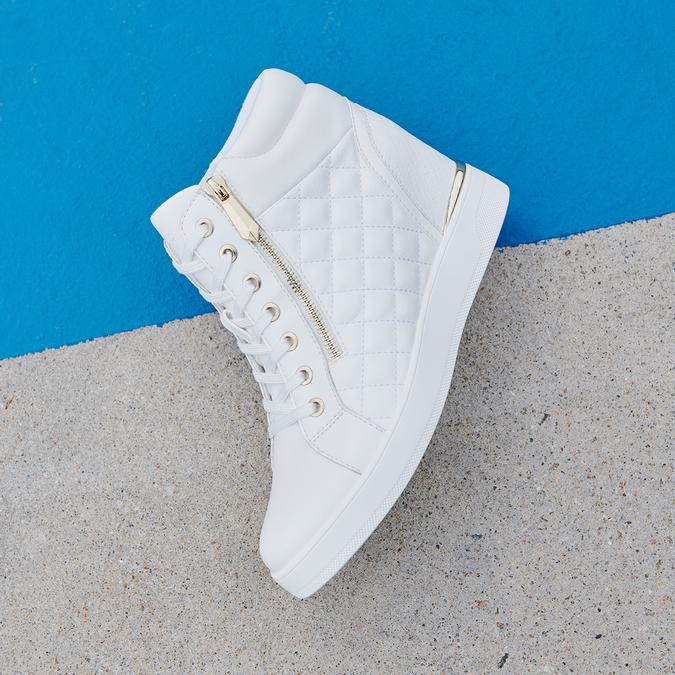 Ailanna Women's White Sneakers image number 1