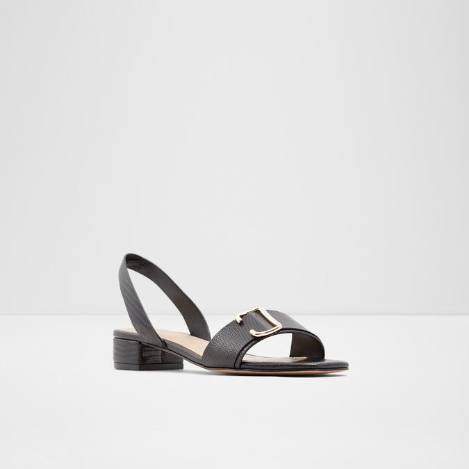 Stassi Women's Black Flat Sandals image number 3