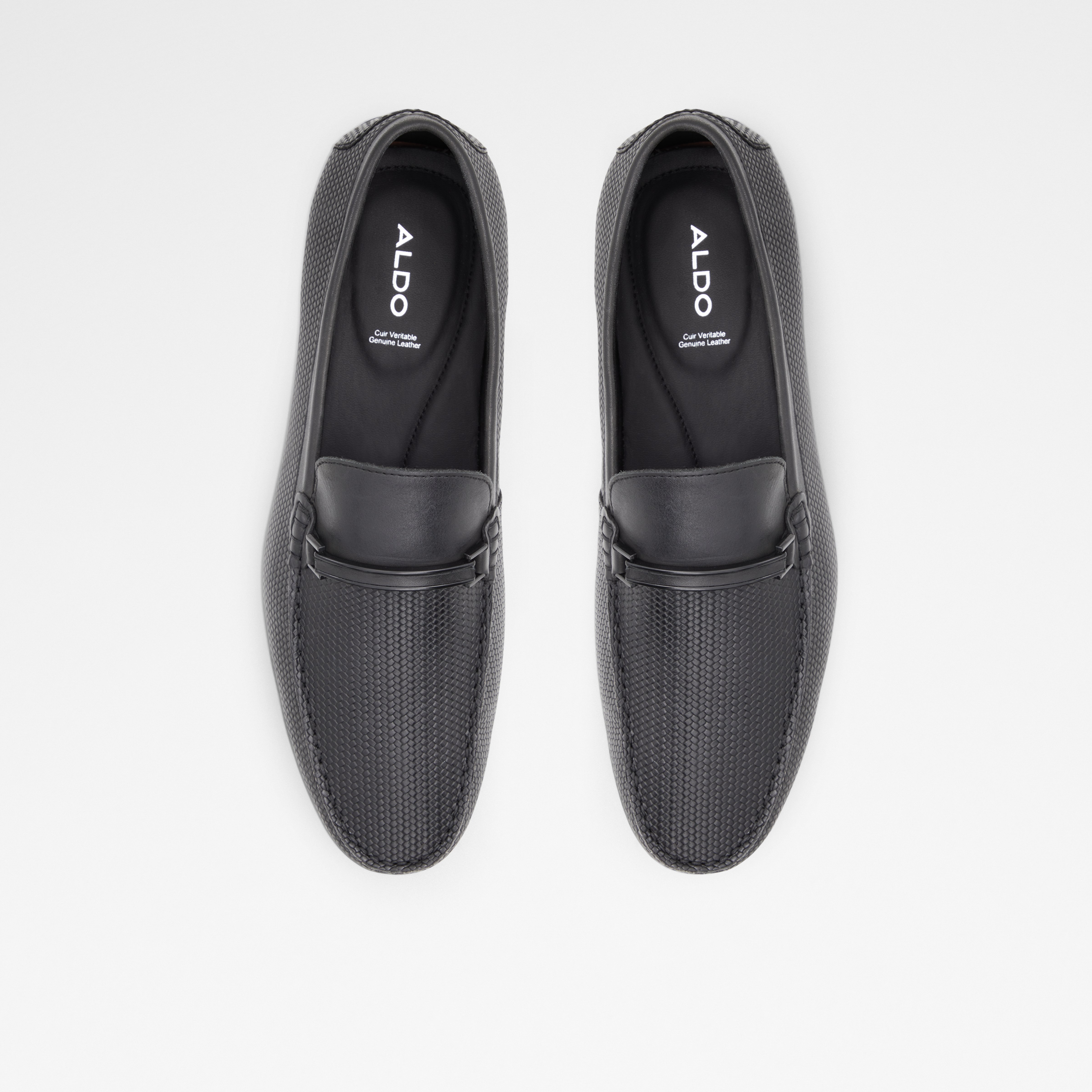 Pereza-In Men's Black Moccasins